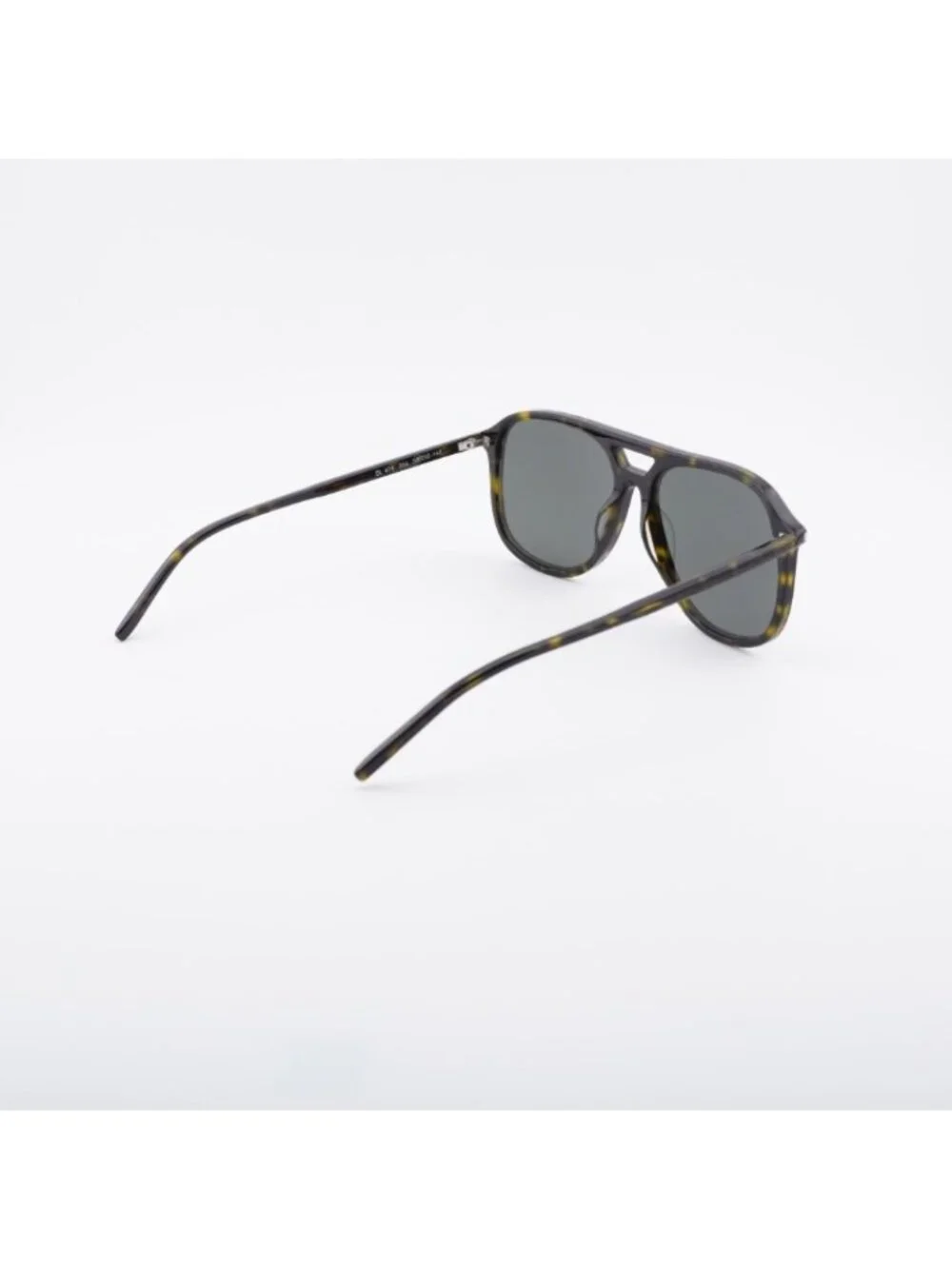 Saint Laurent SL476 004 Sunglasses Havana Aviator Frame, Grey Lenses